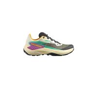Salomon - Women's Genesis - Chaussures de trail - EU 42 2/3 - transparent yellow / black / willowherb
