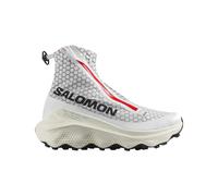 Salomon - Chaussures de trail - S/Lab Ultra Dust White/Fiery Red/Vanilla Ice - Taille 8 UK - Rouge Rouge 8 UK