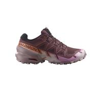 Salomon - Chaussures de trail - Speedcross 6 W Catawba Grape/Papaya/Deauville Mauv pour Femme - Taille 5 UK - Bordeaux Bordeaux 5 UK