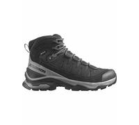 Salomon - Chaussures de trekking en GORE-TEX - Quest Echo GTX M Black/Clrock/Blac pour Homme en Cuir - Taille 7,5 UK - Noir Noir 7,5 UK