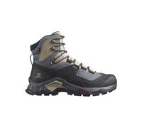 Salomon - Chaussures de trekking en GORE-TEX - Quest Element GTX W Ebony/Rainy Day en Cuir - Taille 40 2/3 - Bleu Bleu 40 2/3