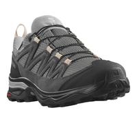 SALOMON - Chaussures randonnée Femme - X Ward Leather Gtx Femme Vintage Gull / Black / Ebony | Salomon - 36 ⅔ - female 36 ⅔