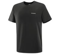 Salomon - Chest Logo Regular Tee - T-shirt - L - deep black