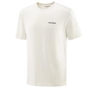 Salomon - Chest Logo Regular Tee - T-shirt - L - whisper white
