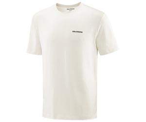 Salomon - Chest Logo Regular Tee - T-shirt - L - whisper white