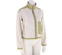 Salomon - Polaire cardigan - Pullover Chroma Fleece Cardigan W Whisper White pour Femme - Taille M - Beige Beige M