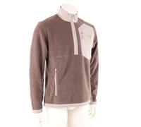 Salomon - Polaire à demi-zip - Pullover Chroma Fleece HZ M Iron pour Homme - Taille M - Marron Marron M