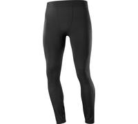 Salomon - Collant chaud et respirant - Sntial Warm Tights M Deep Black pour Homme - Taille XL - Noir Noir XL