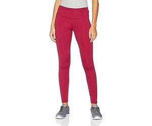 Salomon, Collant de Compression pour Course à pied, Pour Femme, AGILE LONG TIGHT, Jersey, Rouge (Beet Red), Taille: XL, L40363600
