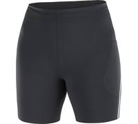 Salomon - Collant de running respirant - Sense Aero Stow Tight 6" W Deep Black pour Femme - Taille L - Noir Noir L