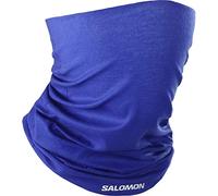 Salomon Cross Cache-Cou Unisexe, Confortable et Doux, Parfait pour le Ski, la Course à Pied, la Randonnée et la Marche, Bleu, Taille Unique