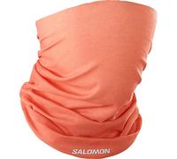 Salomon Cross Cache-Cou Unisexe, Confortable et Doux, Parfait pour le Ski, la Course à Pied, la Randonnée et la Marche, Orange, Taille Unique