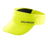 Salomon Cross Casquette unisexe, Trail running Randonnée Vélo Confort actif, Positionnement optimisé, Matière recyclée, Jaune, Taille Unique