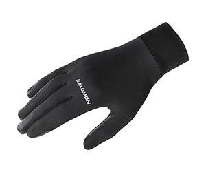 Salomon Cross Warm Gants unisexes, Commodité, Chaleur et respirabilité, Conception ingénieuse sur tous les plans, Noir, XS