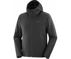 Salomon - Doudoune déperlante et respirante - Mountain Flex Jkt Hd M Deep Black - Taille M - Noir Noir M