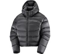Salomon - Doudoune en duvet de canard - Outline Nov Crop Down W Deep Black - Taille XS - Noir Noir XS