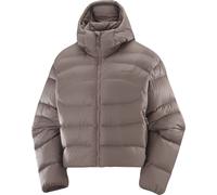 Salomon - Doudoune en duvet de canard - Outline Nov Crop Down W Iron pour Femme - Taille XS - Marron Marron XS
