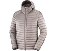 Salomon - Doudoune isolante en duvet d'oie - Elixir Micro Down HD M Iron pour Homme - Taille S - Marron Marron S