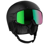 Salomon - Driver Pro Sigma Black Emerald - M - Casque de ski avec visière