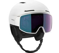 Salomon - Casque à visière photochromique - Driver Pro Sigphoto Mips White - Taille 53-56 cm - Blanc Blanc 53-56 cm