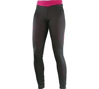 Salomon Elevate Collant Femme, Black/Hot Pink, FR : M (Taille Fabricant : M)