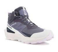 Salomon - Chaussures de randonnée en GORE-TEX - Elixir Activ Mid GTX W India Ink/Glacier Gray/Orchid Petal pour Femme - Taille 40 2/3 - Gris Gris 40 2/3