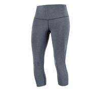 Salomon Essential 5/6 Tights Femme Gris clair - Corsaires et 3/4 de running femmes S