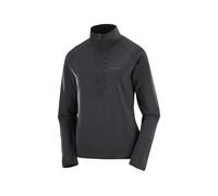 Salomon Essential Lightwarm 1/4 zip vêtement running femme Essential Lightwarm 1/4 zip XS Noir