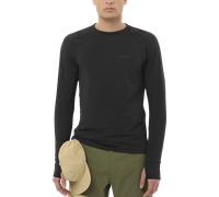 Salomon ESSENTIAL LIGHTWARM CN M Sweatshirt XL Noir
