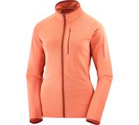 Salomon Essential Lightwarm Femme Orange - Vêtements polaires outdoor femmes XS