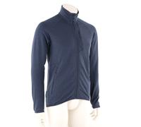 Salomon Essential Lightwarm FZ Hommes Veste en laine polaire L Bleu foncé