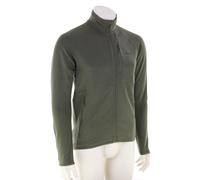 Salomon Essential Lightwarm FZ Hommes Veste en laine polaire L Vert foncé olive