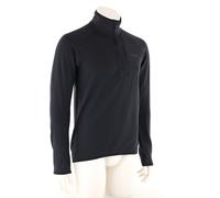 Polaire Salomon Essential Lightwarm Half Zip noir asphalte - L
