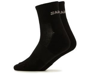 Salomon - Evasion Ankle 2-Pack - Chaussettes multifonctions - EU 39-41 - black / black