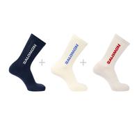 Salomon - Everyday Crew 3-Pack - Chaussettes multifonctions - EU 36-38 - spellbound / vanilla ice / lunar rock