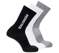 Salomon - Everyday Lite Crew 3-Pack - Chaussettes multifonctions - EU 39-41 - white / black / frost gray