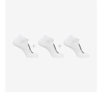 Salomon Everyday Lot de 3 chaussettes basses, confort classique en coton mélangé, poignet super bas invisible, coupe naturelle sensible pour un usage quotidien