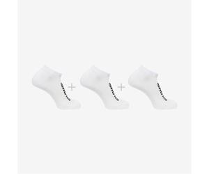 Salomon Everyday Lot de 3 chaussettes basses, confort classique en coton mélangé, poignet super bas invisible, coupe naturelle sensible pour un usage quotidien