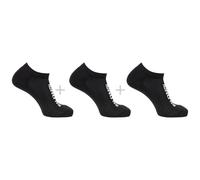 Salomon Everyday Lot de 3 chaussettes basses, confort classique en coton mélangé, poignet super bas invisible, coupe naturelle sensible pour un usage quotidien