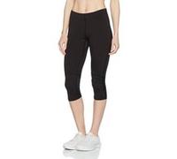 Salomon Femme Collant 3/4 de Course Agile, Mélange Synthétique, Noir Noir G
