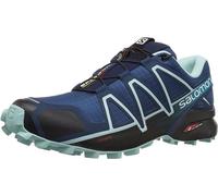Salomon Femme Speedcross 4 W Chaussures De Trail, Bleu Poseidon Eggshell Blue Black, 38 Eu
