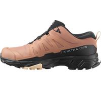 SALOMON Femme X Ultra 4 GTX W Chaussures de Randonnée Basses, Mocha Mousse/Black/Almond Cream, 37 1/3 EU