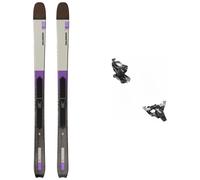 Salomon - Fixation de freerando - Pack Mtn 96 Carbon 2026 - Violet Violet 166 cm,174 cm,182 cm