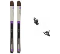 Salomon - Fixations de freerando - Pack Mtn 96 Carbon 2026 - Violet Violet 166 cm,174 cm,182 cm