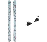 Salomon - Fixations de freerando - Pack Qst 94 Iced Aqua 2026 - Bleu Bleu 156 cm,172 cm,180 cm,188 cm