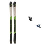 Salomon - Fixations de ski de randonnée - Pack Mtn 86 Pro Pastel Neon Green 2026 en Aluminium - Vert Vert 164 cm,172 cm,156 cm,180 cm