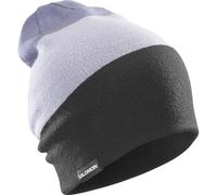 Salomon FLATSPIN Reversible Beanie, Bonnet réversible Polyvalent pour Trail Running, randonnée et Sports Outdoor, Noir-Cos