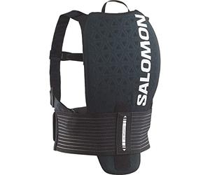 Salomon Flexcell Protection Dorsale Ski Snowboard pour Enfant, Protection Réglable, Respirabilité et Ajustement Facile