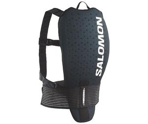 Salomon Flexcell Protection Dorsale Ski Snowboard Unisexe, Protection Réglable, Respirabilité et Ajustement Facile, Noir, M