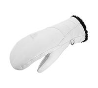 Salomon, Gants Confortables de Course/Randonnée Pour Femme, Type Moufle, NATIVE MITTEN W, Blanc, L, LC1234800